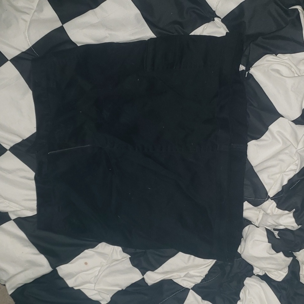 black goth skirt